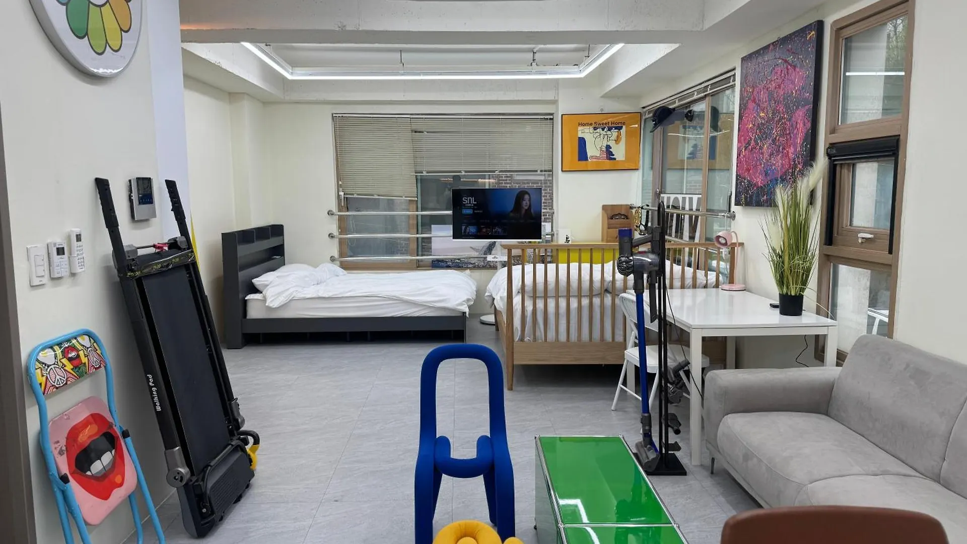 Appartement 201, Atelier Seongsu Riverside Loft Cherry Blossom Road Han River Airport Bus Séoul